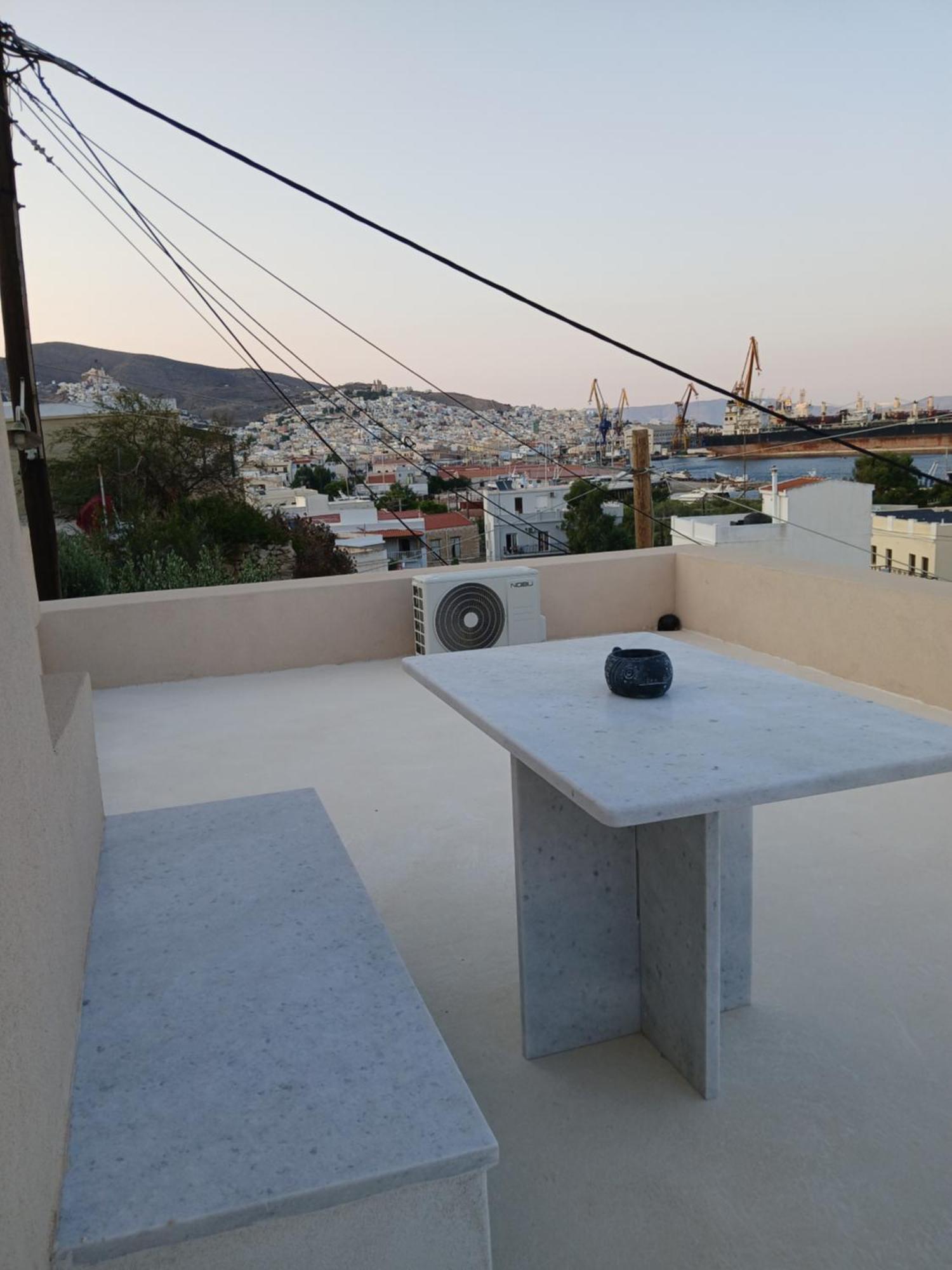 Panorama Apartment Ermoupoli Luaran gambar