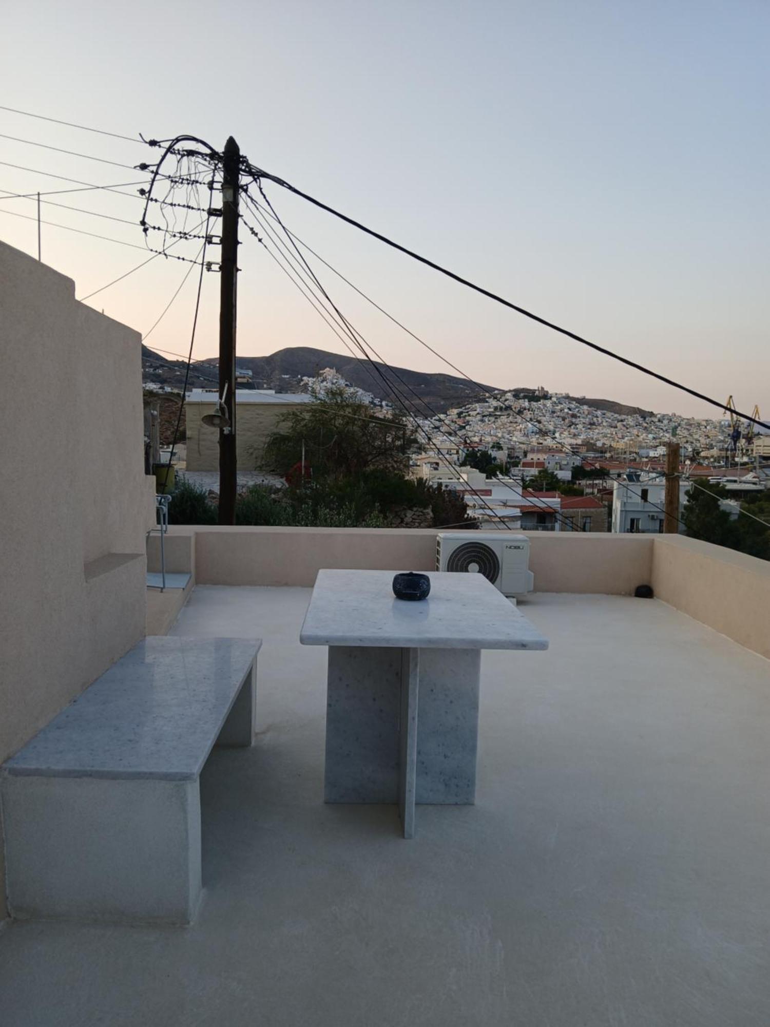 Panorama Apartment Ermoupoli Luaran gambar